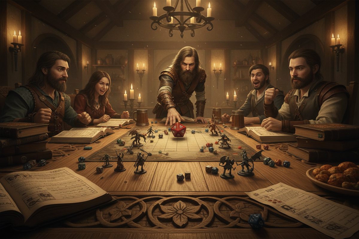 TTRPG Gaming Table