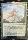 Modern Masters 2017 #130 Might of Old Krosa Excellent