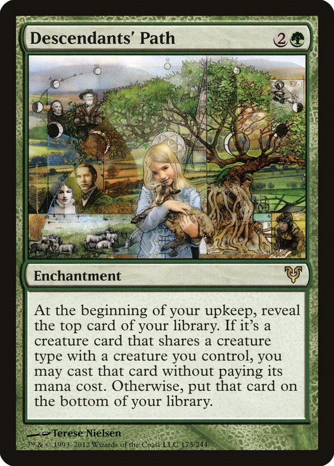 Avacyn Restored #173 Descendants' Path