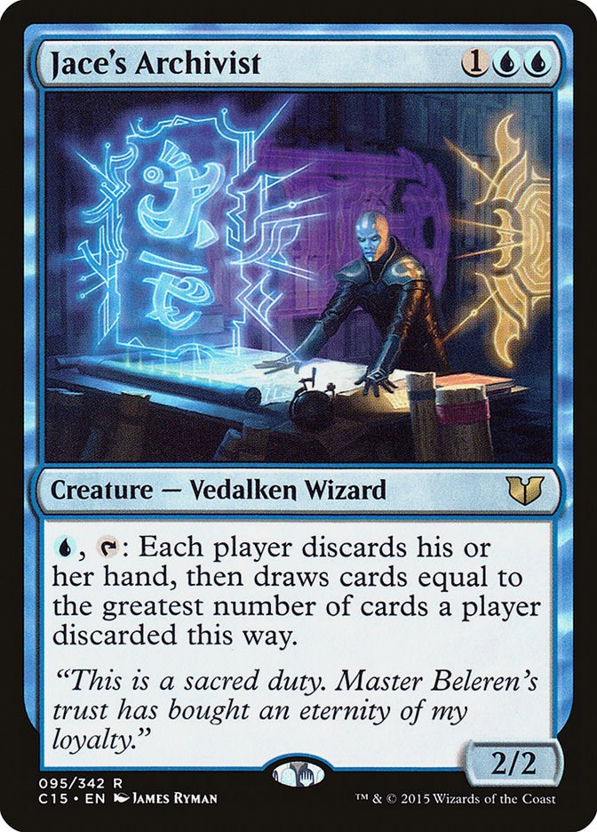 Commander 2015 #95 Jace's Archivist