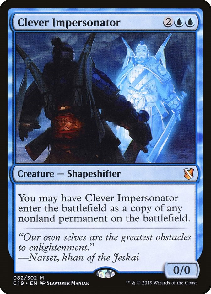 Commander 2019 #82 Clever Impersonator