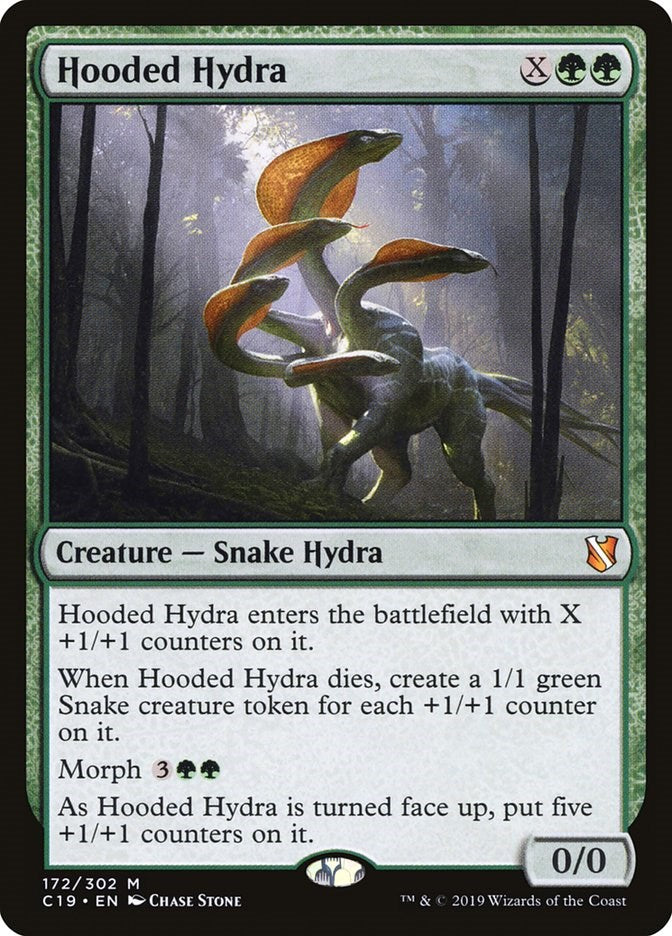 Commander 2019 #172 Hooded Hydra