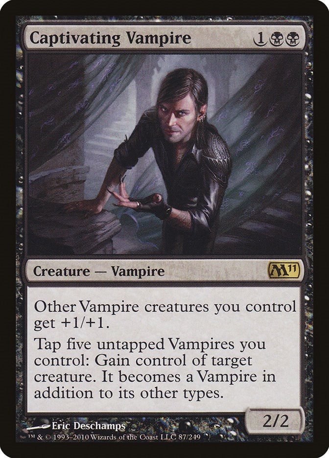 Magic 2011 (M11) #87 Captivating Vampire
