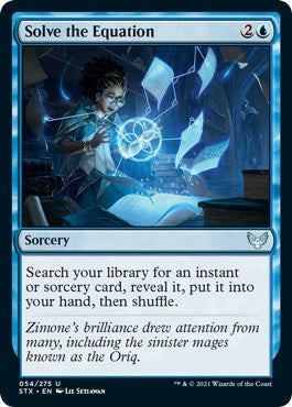 Strixhaven: School of Mages #54 Solve the Equation