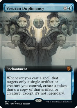 Dominaria United #397 Vesuvan Duplimancy (Extended Art)