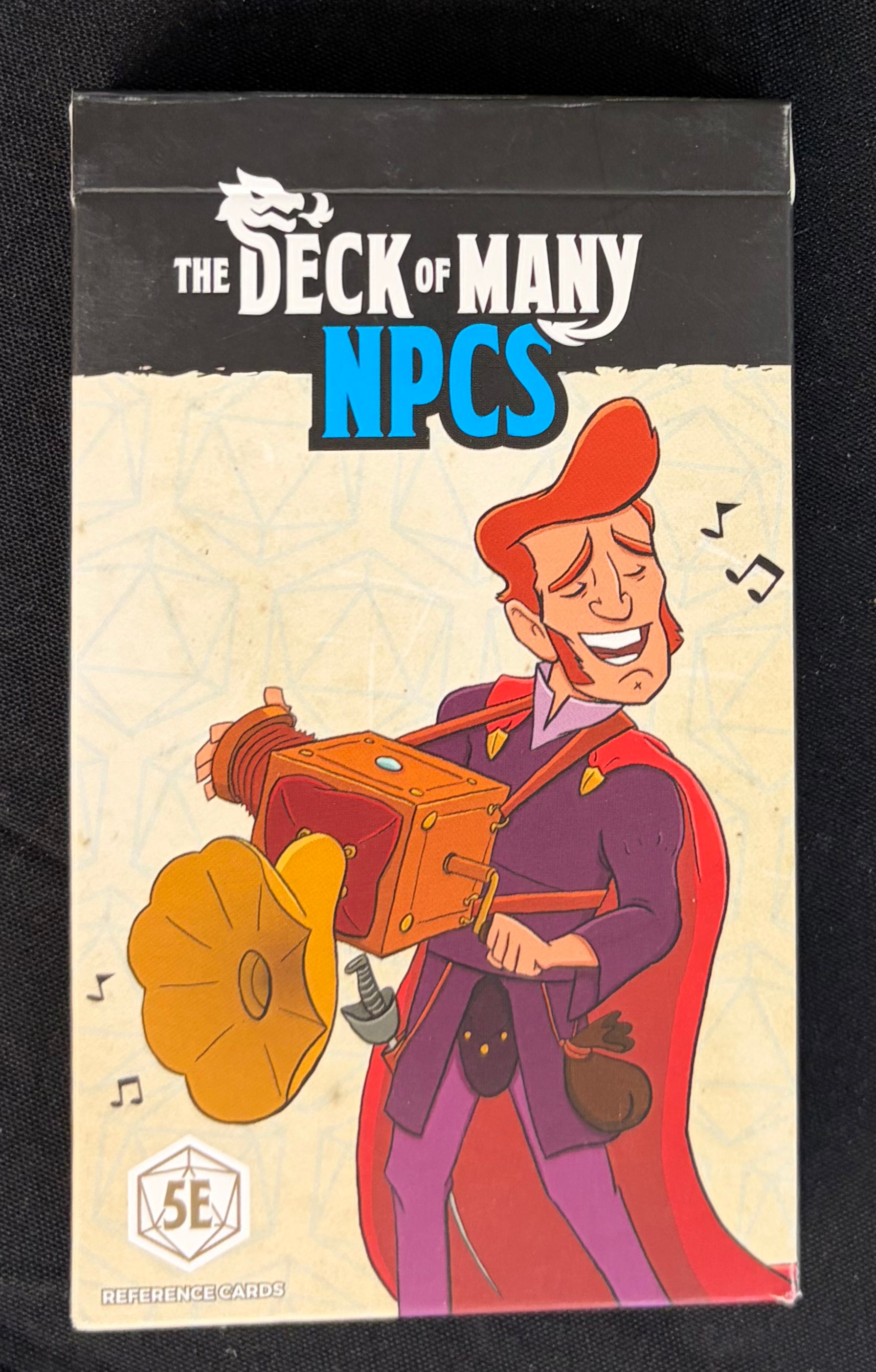 The Deck of Many: NPCs “ 5e Reference Cards | Hit Point Press D&D Tabletop Accessory