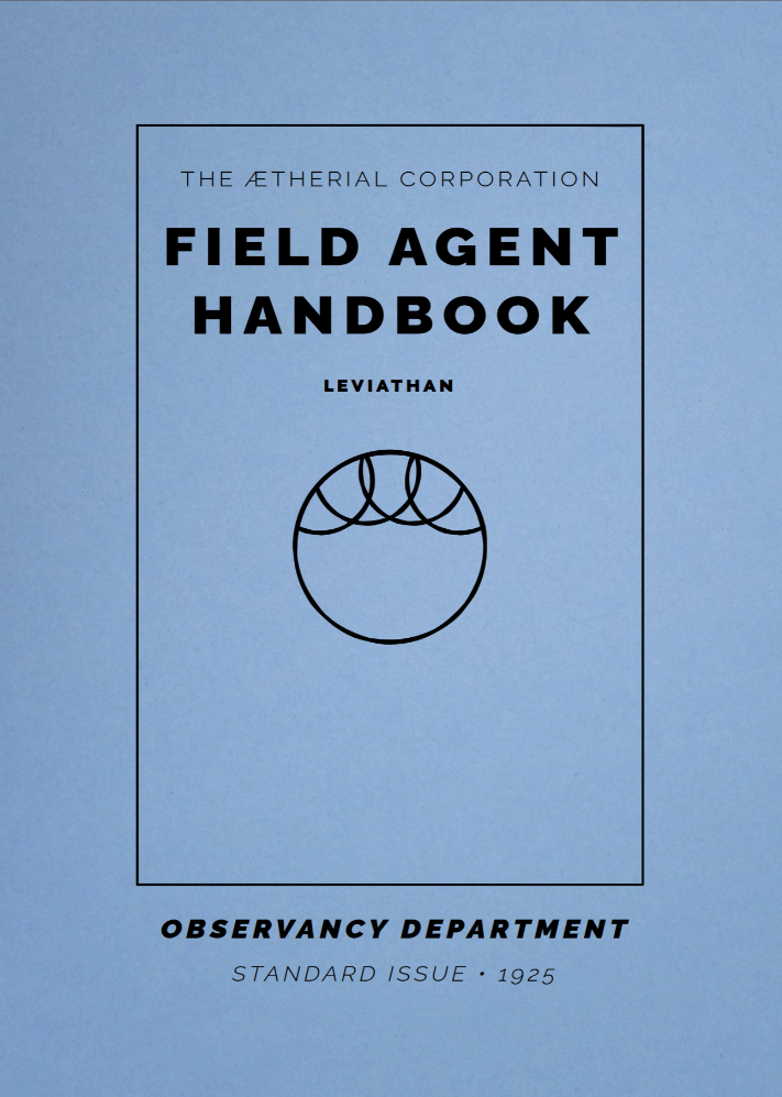 Field Agent Handbook: 1925 Leviathan