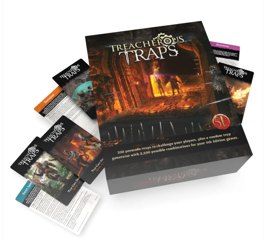 Treacherous Traps Box Set (5E)